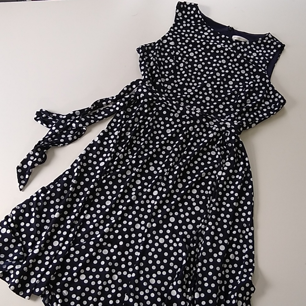Knee length, empire waste dress